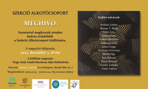 A Szekció Alkotócsoport kiállítása