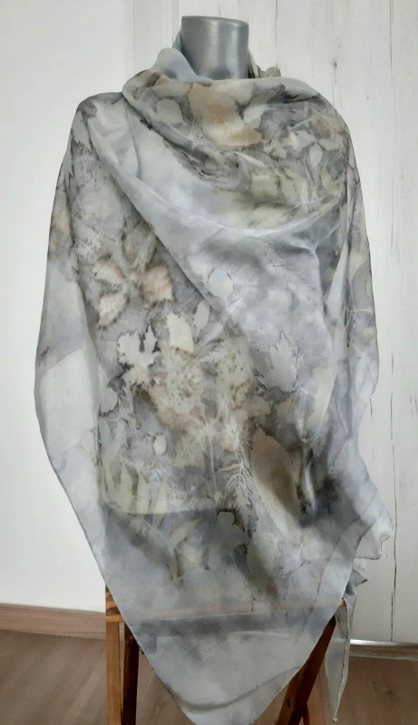 Ecoprint selyemsál