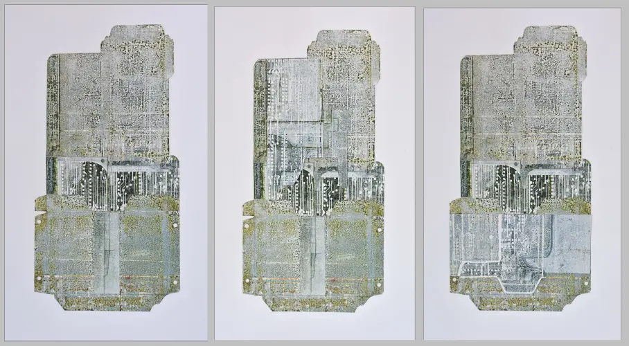 Pszeudo-mobil-kollázs I. -III.